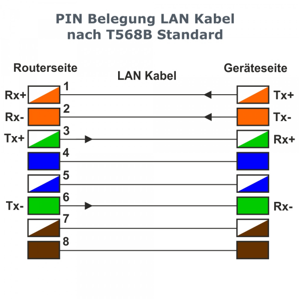 RJ45 Stecker werkzeuglos