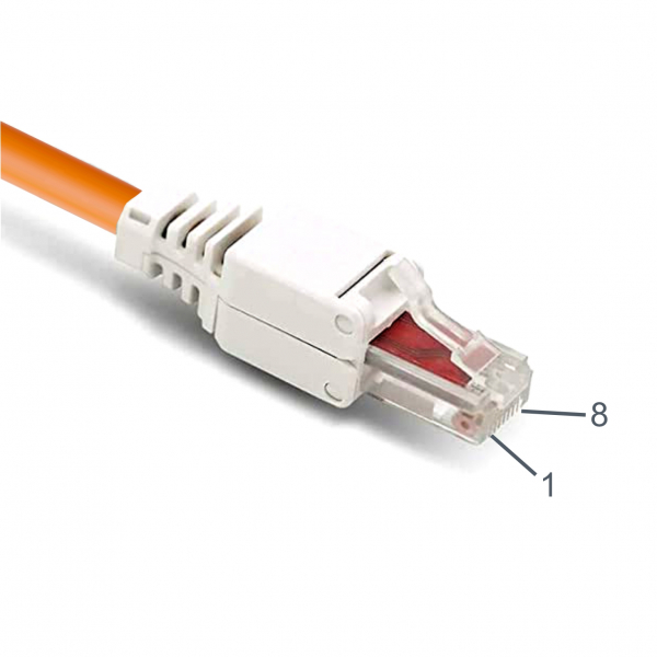 RJ45 Stecker werkzeuglos