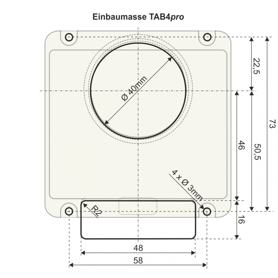 Einbau Türlautsprecher Komplettset TAB1basic
