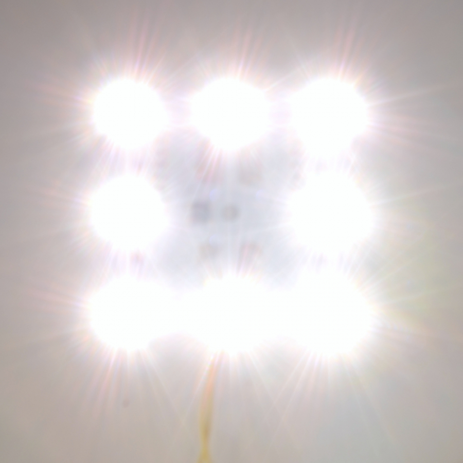 Namensschild-Beleuchtung LED8 weiss