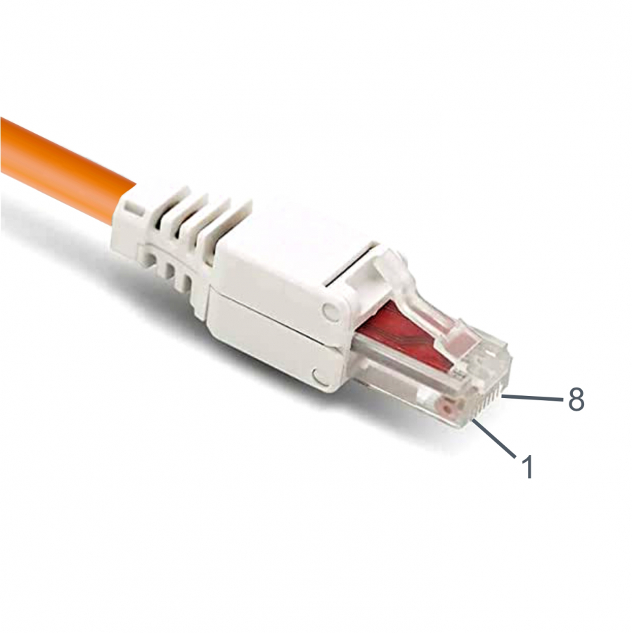 RJ45 Stecker werkzeuglos